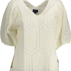GANT WOMEN'S SHORT SLEEVE T-SHIRT WHITE