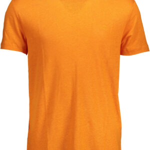 GANT MEN'S SHORT SLEEVE T-SHIRT ORANGE
