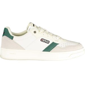 GAS MEN'S WHITE SPORTS FOOTWEAR