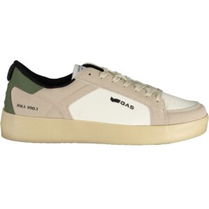 GAS MEN'S WHITE SPORTS FOOTWEAR