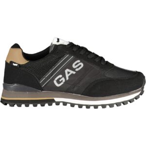 GAS MEN'S BLACK SPORTS FOOTWEAR