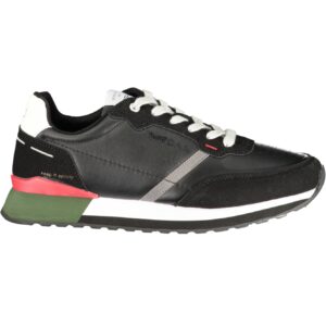 GAS MEN'S BLACK SPORTS FOOTWEAR