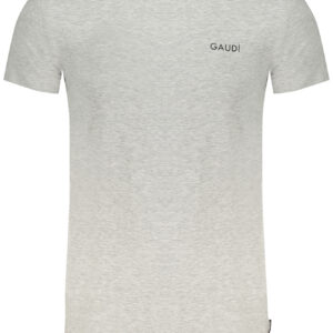 GAUDÌ MEN'S GRAY SHORT SLEEVE T-SHIRT