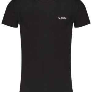 GAUDÌ MEN'S SHORT SLEEVE T-SHIRT BLACK