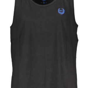 GIAN MARCO VENTURI MEN'S BLACK TANK TOP