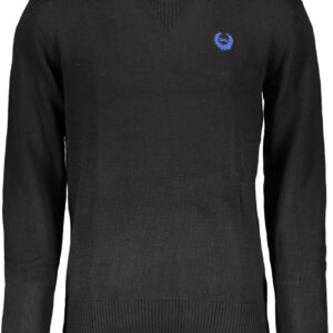 GIAN MARCO VENTURI MEN'S BLACK SWEATER