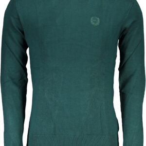 GIAN MARCO VENTURI MEN'S GREEN SWEATER