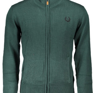 GIAN MARCO VENTURI MEN'S GREEN SWEATER