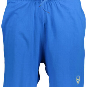 GIAN MARCO VENTURI MEN'S SHORT PANTS BLUE