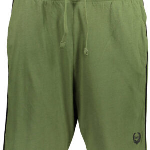 GIAN MARCO VENTURI MEN'S GREEN SHORTS
