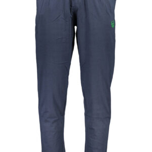 GIAN MARCO VENTURI MEN'S BLUE TROUSERS