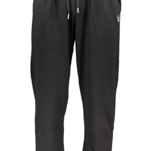 GIAN MARCO VENTURI BLACK MEN'S PANTS
