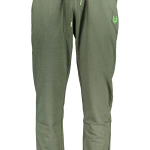 GIAN MARCO VENTURI MEN'S GREEN TROUSERS