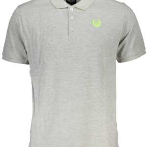 GIAN MARCO VENTURI POLO SHORT SLEEVE MAN GRAY