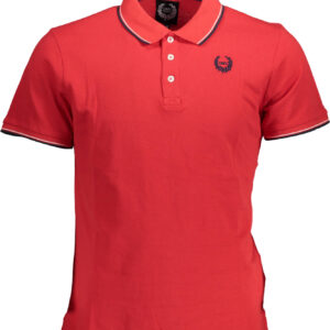 GIAN MARCO VENTURI SHORT SLEEVE POLO SHIRT MAN RED