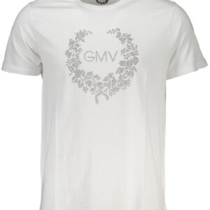 GIAN MARCO VENTURI MEN'S SHORT SLEEVE T-SHIRT WHITE