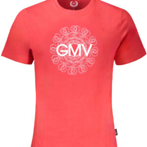 GIAN MARCO VENTURI MEN'S RED SHORT SLEEVE T-SHIRT