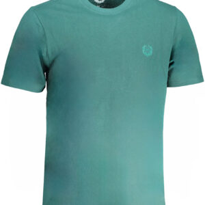 GIAN MARCO VENTURI GREEN MEN'S SHORT SLEEVED T-SHIRT