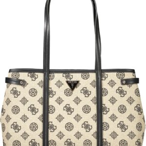 GUESS JEANS WOMEN'S BAG BEIGE