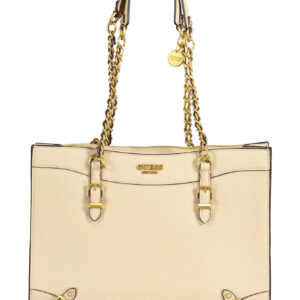 GUESS JEANS BEIGE WOMEN'S BAG