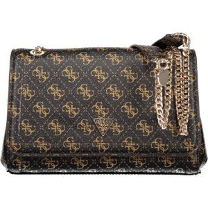 GUESS JEANS WOMEN'S BROWN BAG