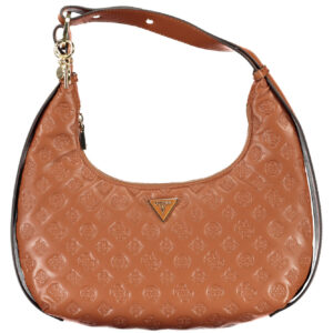 GUESS JEANS WOMEN'S BAG BROWN
