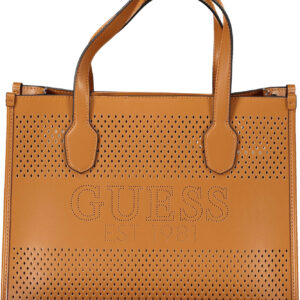 GUESS JEANS WOMEN'S BAG BROWN