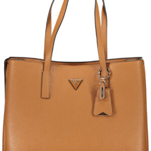 GUESS JEANS BROWN WOMEN'S BAG