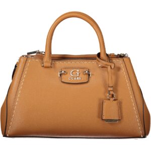 GUESS JEANS WOMEN'S BAG BROWN