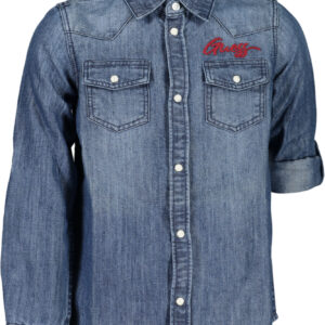 GUESS JEANS LONG SLEEVED SHIRT FOR GIRLS BLUE