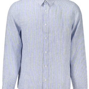 GUESS JEANS LONG SLEEVE SHIRT MEN BLUE