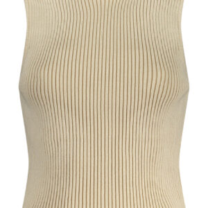 GUESS JEANS WOMEN'S TANK TOP BEIGE