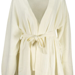 GUESS JEANS WOMEN'S CARDIGAN WHITE