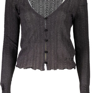 GUESS JEANS WOMEN'S GRAY CARDIGAN