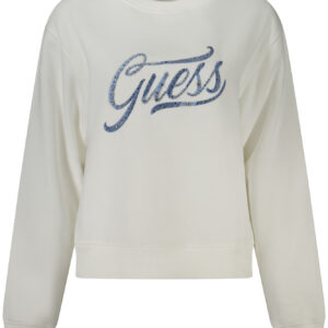 GUESS JEANS SWEATSHIRT WITHOUT ZIP WOMEN WHITE
