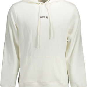 GUESS JEANS SWEATSHIRT WITHOUT ZIP MAN WHITE