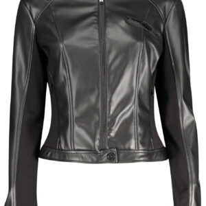 GUESS JEANS SPORT JACKET WOMEN BLACK