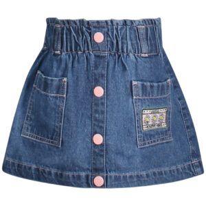 GUESS JEANS SHORT SKIRT GIRL BLUE