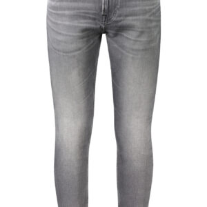 GUESS JEANS MEN'S GRAY DENIM JEANS