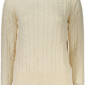 GUESS JEANS WOMEN'S WHITE SWEATER