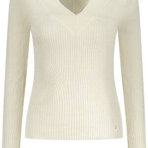 GUESS JEANS WOMEN'S WHITE SWEATER