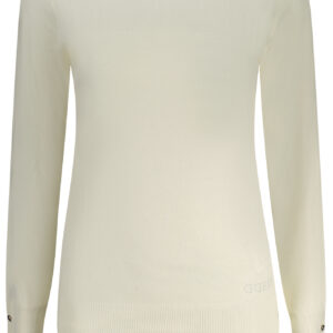 GUESS JEANS WOMEN'S WHITE SWEATER