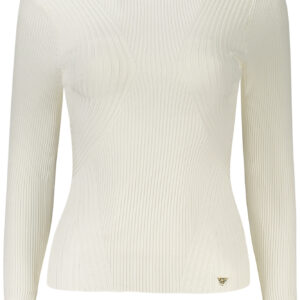 GUESS JEANS WOMEN'S WHITE SWEATER
