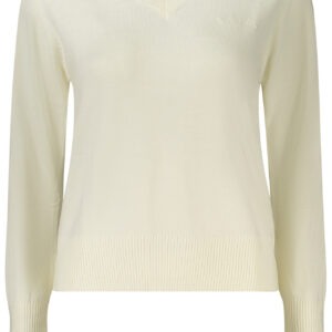 GUESS JEANS WOMEN'S WHITE SWEATER
