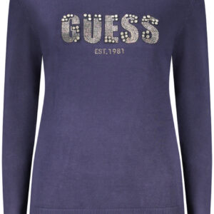 GUESS JEANS WOMEN'S BLUE SWEATER