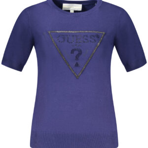 GUESS JEANS WOMEN'S BLUE SWEATER