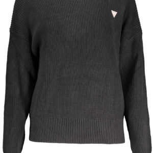 GUESS JEANS WOMEN'S BLACK SWEATER