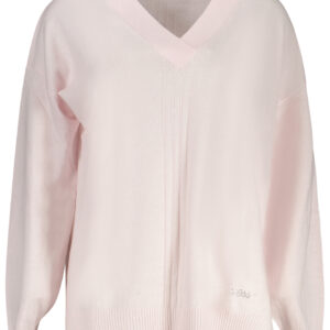 GUESS JEANS WOMEN'S PINK SWEATER