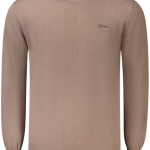 GUESS JEANS MEN'S SWEATER BROWN