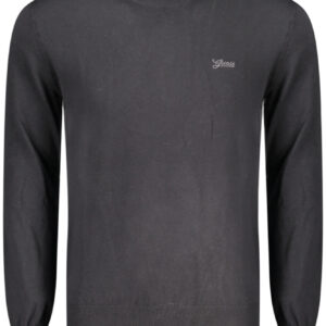 GUESS JEANS MEN'S BLACK SWEATER